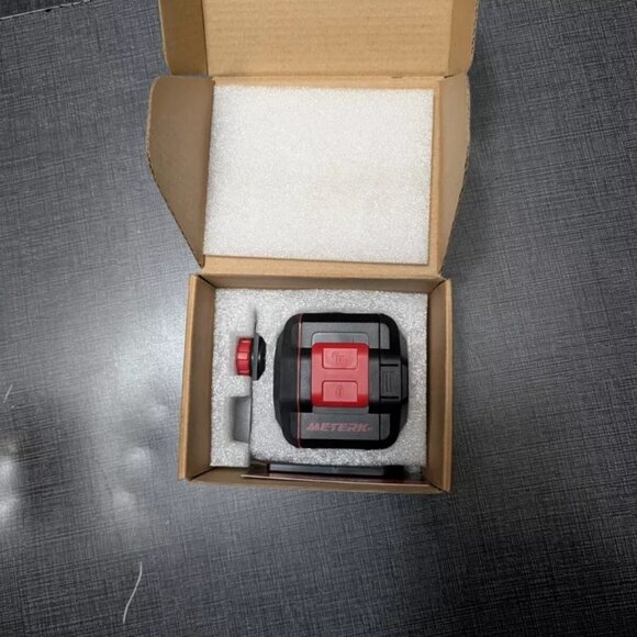 Laser Level, Meterk Cross Line Laser With Measuring Range 50ft - Picture 2 of 3